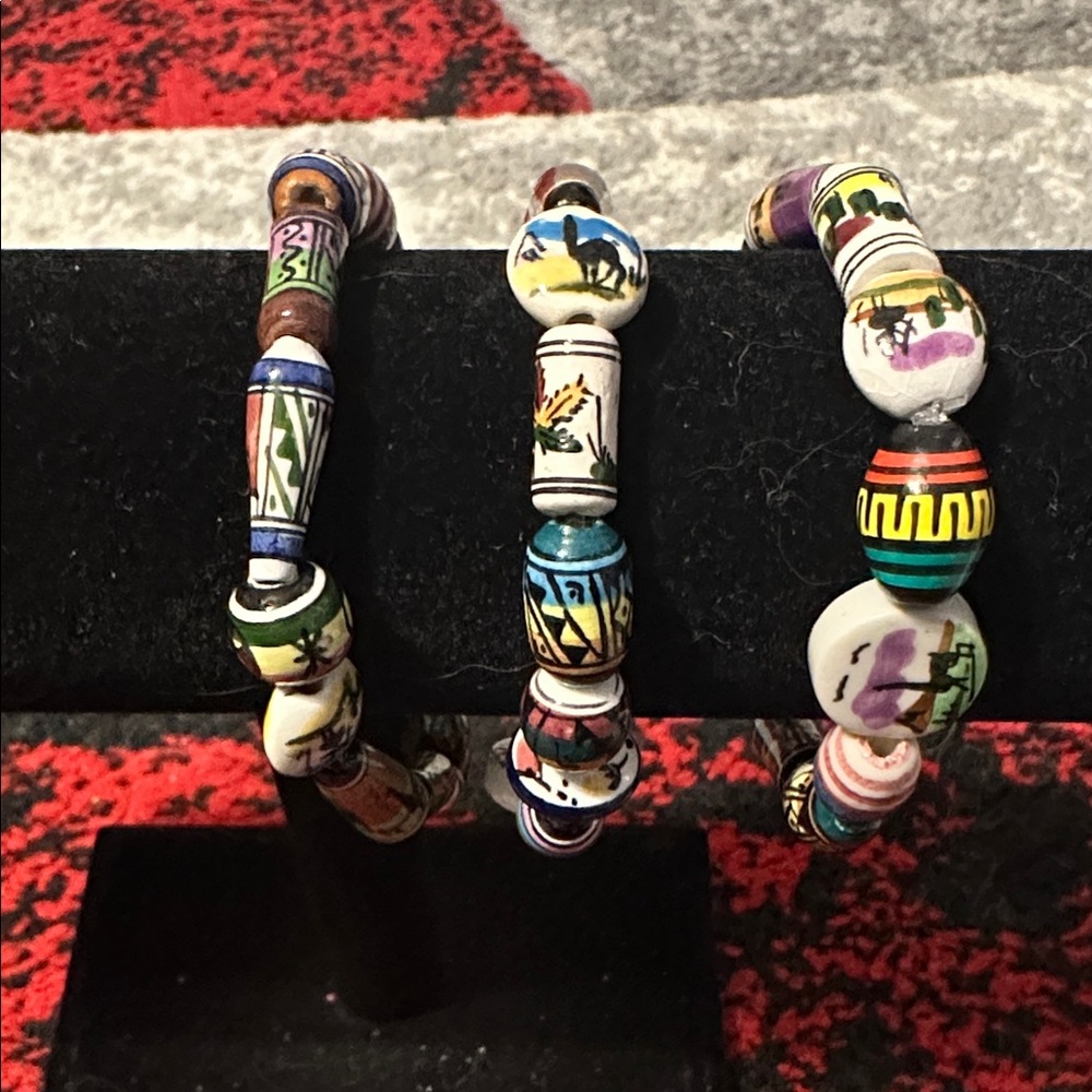Colorful Beaded Bracelet Set